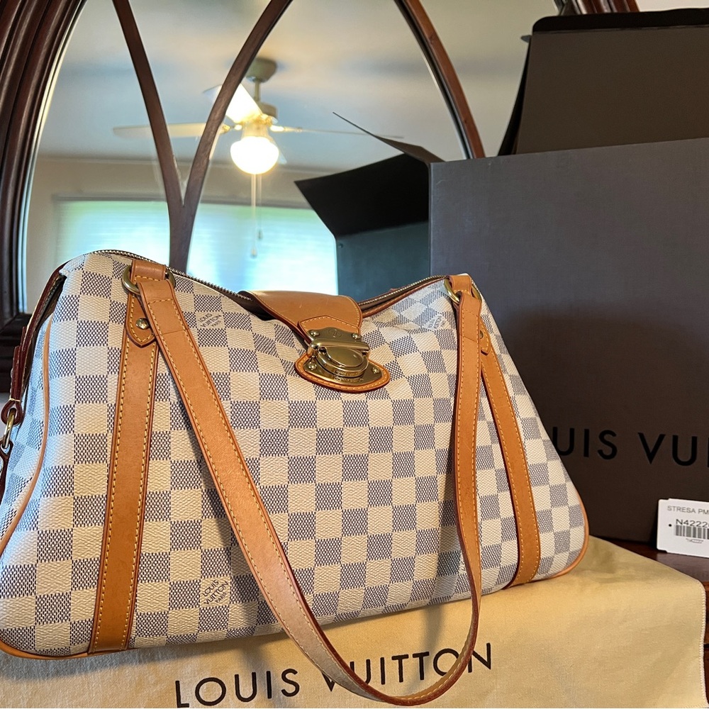 Louis Vuitton Stresa PM damier azure Women's Bag